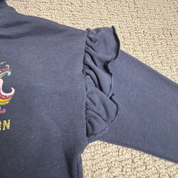 Girls’ Zip Up Unicorn Jacket - Picture 4 of 4